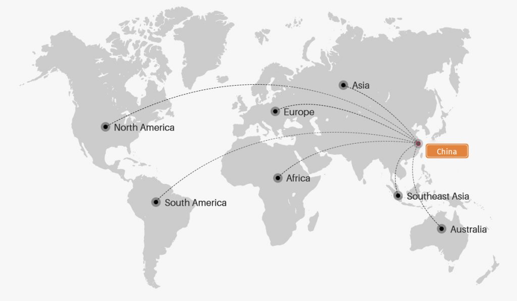 О НАС sales map